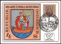 1981  800 Jahre St. Nikola a. d. Donau - MaxiCard