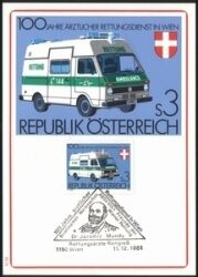 1981  rztlicher Rettungsdienst in Wien - MaxiCard