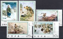 Korea-Nord 1975  Kriegsgemälde