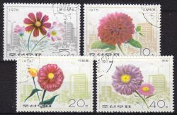 Korea-Nord 1976  Blumen