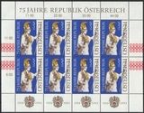 1993  75 Jahre Republik Österreich im Kleinbogen