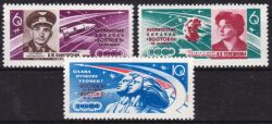 1963  Gruppenflug der Raumschiffe "Wostok 5" und "Wostok 6"