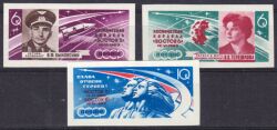 1963  Gruppenflug der Raumschiffe "Wostok 5" und "Wostok 6"