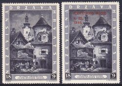 1943  Briefmarkenausstellung in Zagreb
