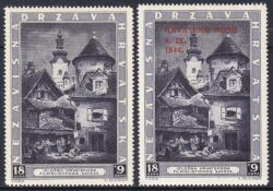 1943  Briefmarkenausstellung in Zagreb