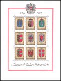 1976  1000 Jahre Österreich - Wappen der...