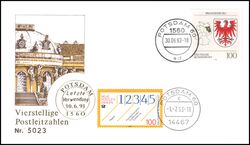1993  Letzter Verwendungstag der alten Postleitzahl - Potsdam