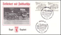 1970  Postkutschenfahrt Tegel - Tegelort