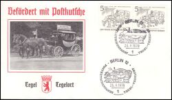 1970  Postkutschenfahrt Tegel - Tegelort