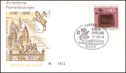 1990  Europäische Postverbindung