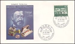 1961  100 Jahre Telefon von Philipp Reis