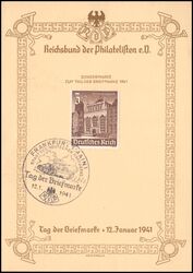 1941  Tag der Briefmarke