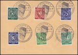 1946  Ganzsachen mit Sonderstempel