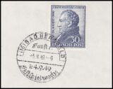 1949  200. Geburtstag von Johann Wolfgang v. Goethe