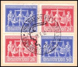 1948  Exportmesse Hannover - Zusammendruck V 1