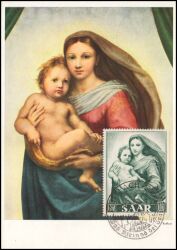 1954  Marianisches Jahr: Gemälde