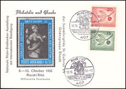 1965  Nationale Motiv-Briefmarkenausstellung