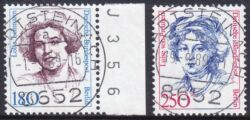 1989  Freimarken: Frauen der deutschen Geschichte