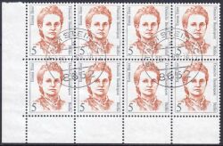 1989  Freimarke: Frauen der deutschen Geschichte