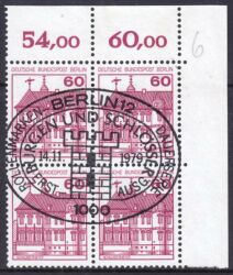 1979  Freimarken: Burgen & Schlösser aus Bogen