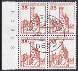1982  Freimarken: Burgen & Schlösser aus Bogen