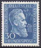 1951  Verleihung des Nobelpreises an Wilhelm Rntgen