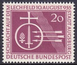 1955  Jahrestag der Schlacht auf dem Lechfeld