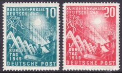 1949  Eröffnung des ersten Deutschen Bundestages - Satz