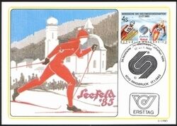 1985  Nordische Ski-WM - Seefeld - MaxiCard