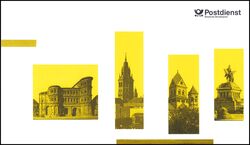 1993  Faltkarte - Postdienst Direktion Koblenz