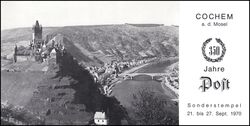1970  350 Jahre Post in Cochem a. d. Mosel