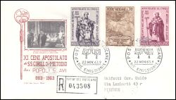 1963  Jahrestag der Missionstätigkeit der Slawenapostel