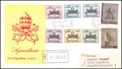 1968  Dienstmarken: Neue Wappenzeichnung