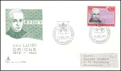 1972  Geburtstag von Luigi Orione und Lorenzo Perosi