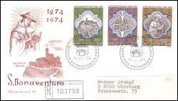 1974  Todestag des hl. Bonaventura