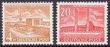1953  Freimarken: Berliner Bauten