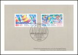1987  Ministerkarte - Deutsche Sporthilfe