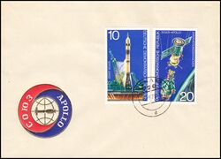1975  Sowjetisch-amerikanisches Raumfahrtunternehmen