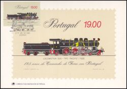 1981  125 Jahre Eisenbahn in Portugal - Maximumkarten