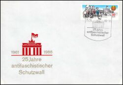 1986  25 Jahre Berliner Mauer