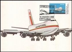 1982  Flugzeuge - Maximumkarten