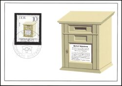 1985  Maximumkarten - Historische Briefkästen