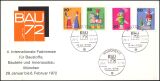 1972  BAU `72 - Internationale Fachmesse für Baustoffe
