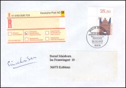 1997  Freimarke: Sehenswürdigkeiten aus Bogen