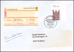 1997  Freimarke: Sehenswürdigkeiten aus Bogen