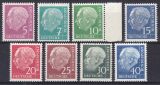 1954  Freimarken: Theodor Heuss - lumogen