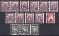 1949  Freimarken: Bilder aus Industrie und Handel