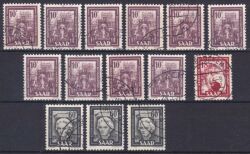 1949  Freimarken: Bilder aus Industrie und Handel
