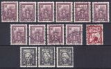 1949  Freimarken: Bilder aus Industrie und Handel