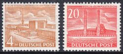 1953  Freimarken: Berliner Bauten